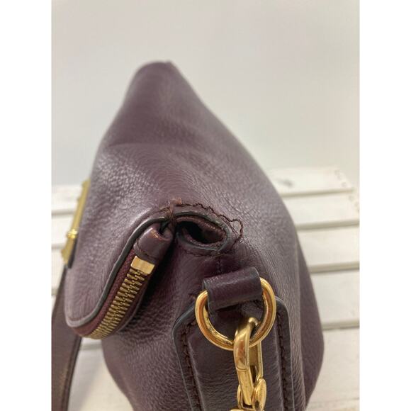 MARC JACOBS PURPLE, GOLD LEATHER SMALL CROSSBODY BAG (ASIS) - Picture 4 of 15